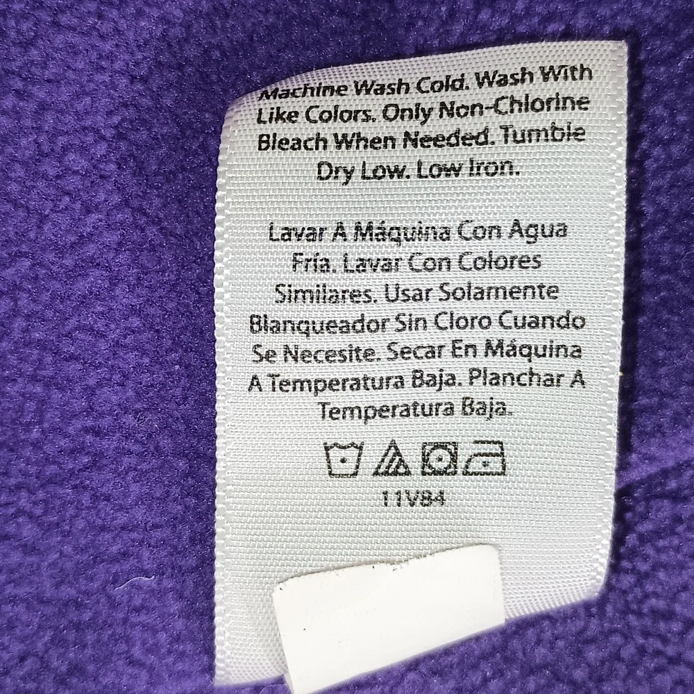 Kids Wonder‎ Nation Purple Unicorn Windbreaker L (10-12) Plus